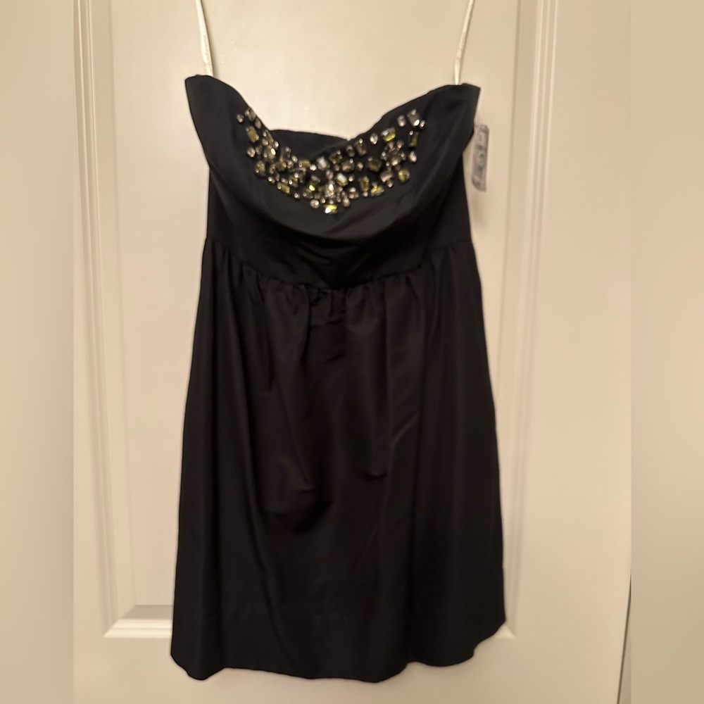 NWT Shoshanna LBD Little Black Dress; rhinestones; bling; beautiful